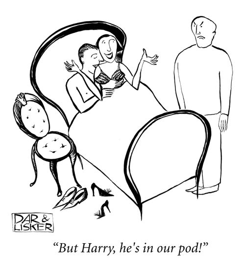 "But Harry, he's in our pod!"