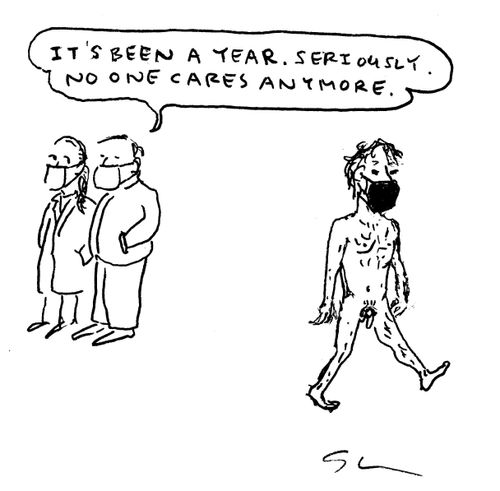 "It's been a year. Seriously. No one cares anymore."