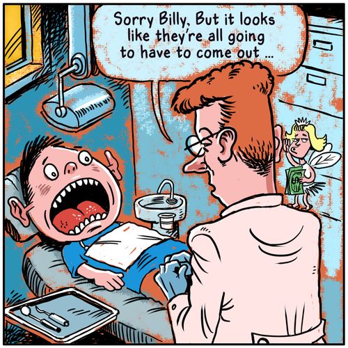 "Sorry Billy, but it looks like they're all going to have to come out..."
