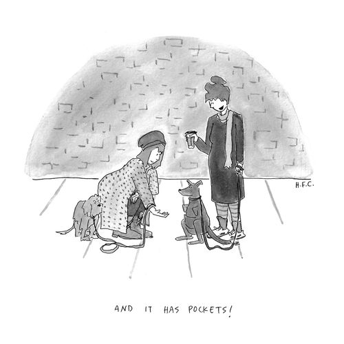 "And it has pockets!"