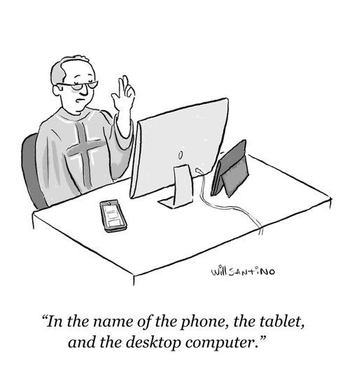 "In the same of the phone, the tablet, and the desktop computer."