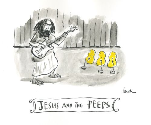 Jesus and the Peeps