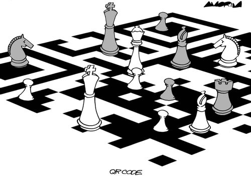 QR Code Chess Game.