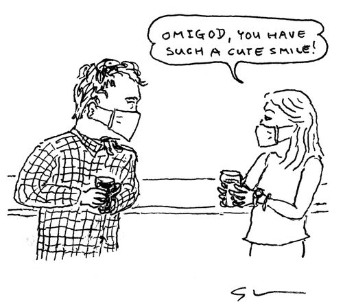 "Omigod, you have such a cute smile!"