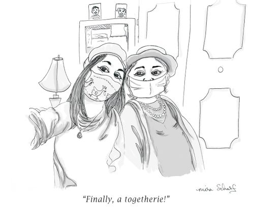 "Finally, a togetherie!"