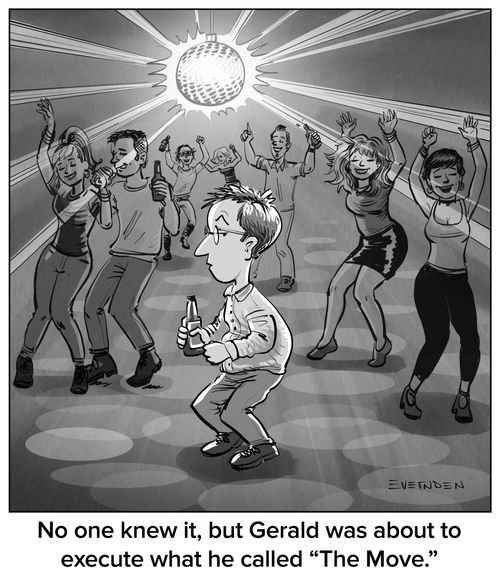 No one knew it, but Gerald was about to execute what he called 'The Move.'"