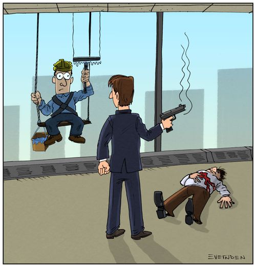 Awkward Murder Witness