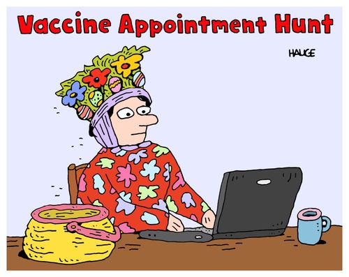 Vaccine appointment hunt