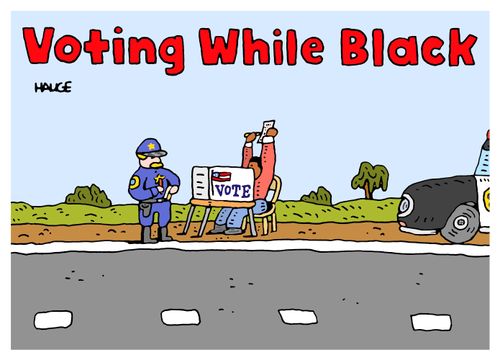 Voting while black
