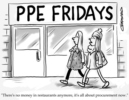 "There's no money in restaurants anymore, it's all about procurement now."