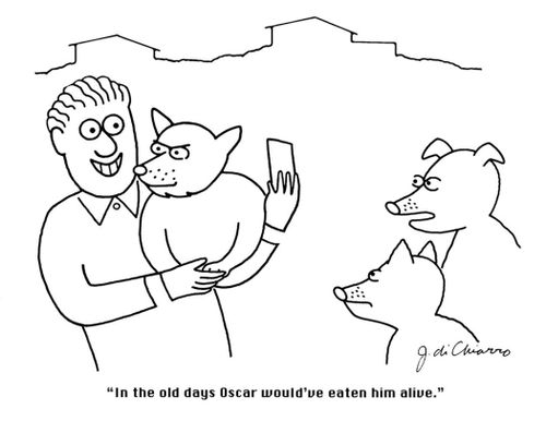 "In the old days Oscar would've eaten him alive."