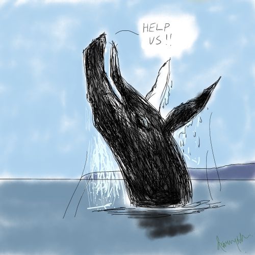 "Help us!!"