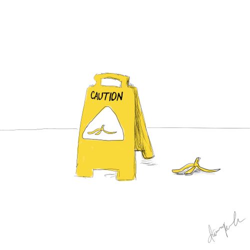 Banana Warning