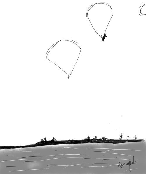 Parachuting 