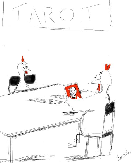 Tarot Cards for Chickens