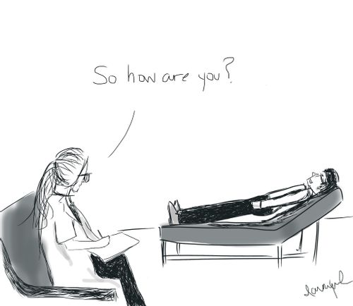 "So how are you?"