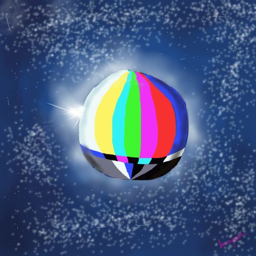 A color test planet