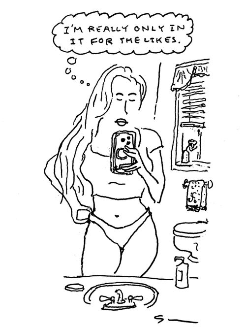 "I'm really only in it for the Likes."