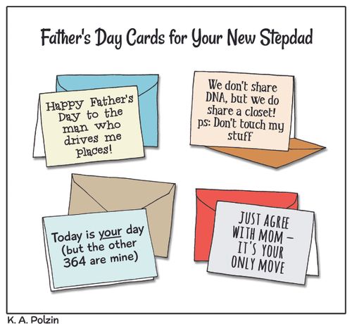 Father's Day Cards for Your New Stepdad