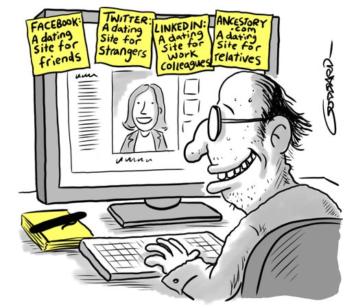 Facebook: a dating site for friends