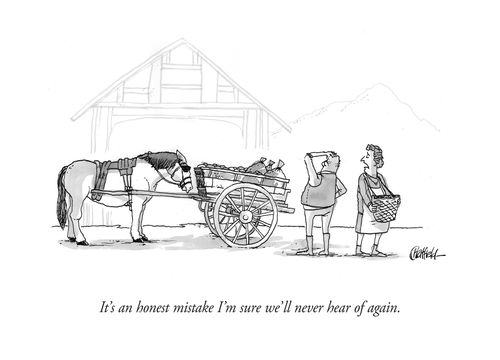 "It's an honest mistake I'm sure we'll never hear of again."
