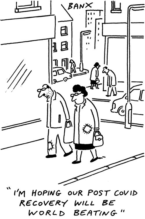 "I'm hoping our post covid recovery will be world beating."