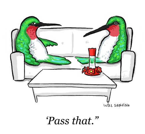 "Pass that."