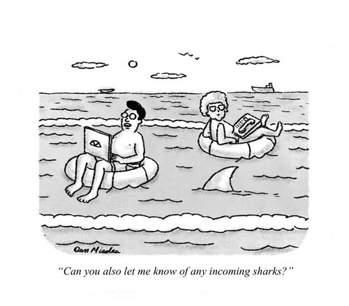 "Can you also let me know of any incoming sharks?"
