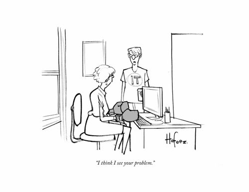 "I think I see your problem."