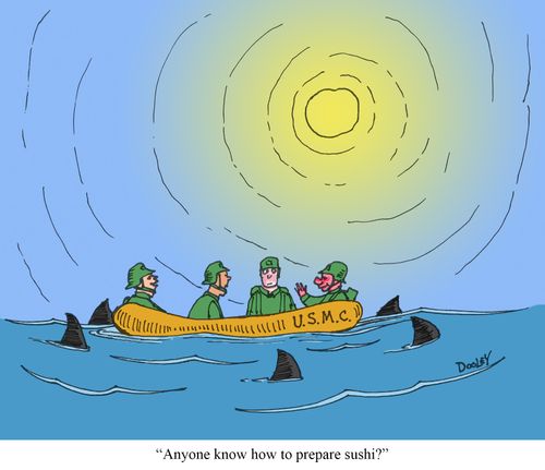 "Anyone know how to prepare sushi?"