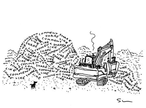 Likes, Comments, Shares Landfill 