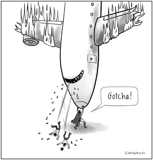 "Gotcha!"
