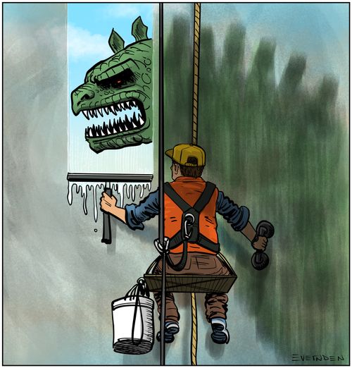 Window Washer Monster