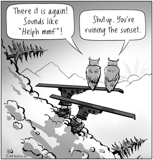 "There it is again! Sounds like 'Hlph mm'!"