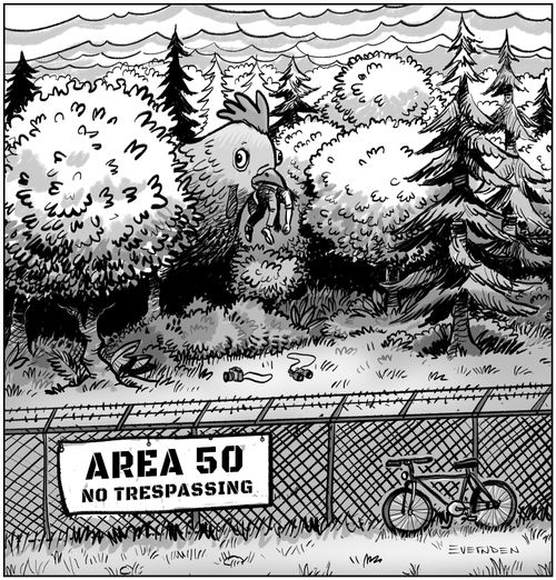 Area 50: No Trespassing
