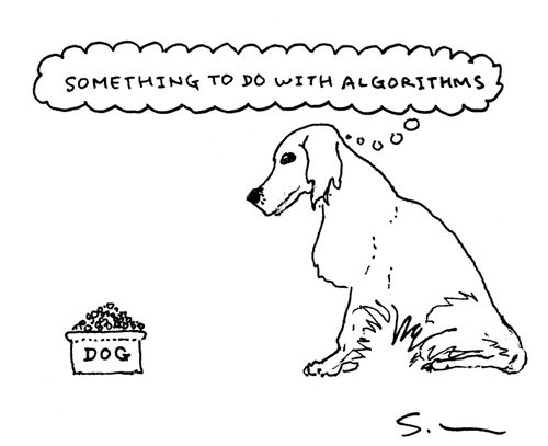 "Something to do with algorithms."