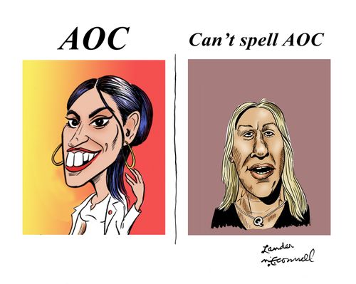 AOC. . . Can't Spell AOC