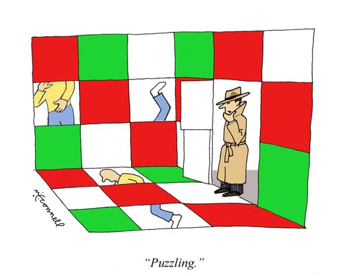 "Puzzling."