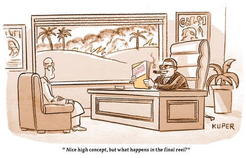 "Nice high concept, but what happens in the final reel?"