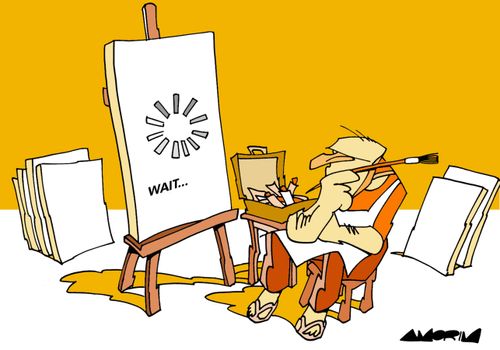 Loading Painting