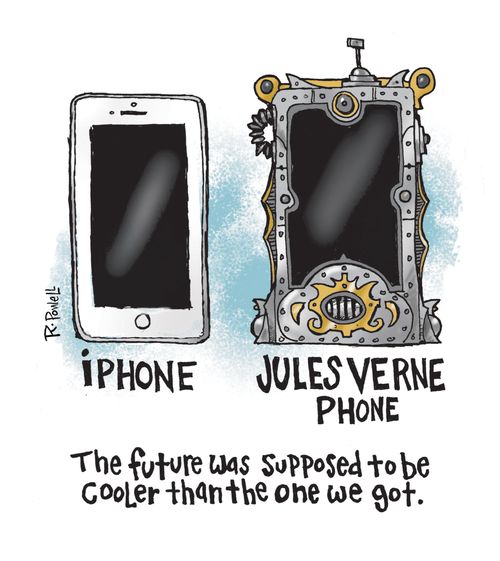 The future was supposed to be cooler than the one we got.