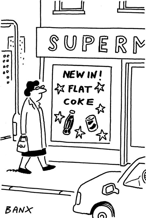 New In! Flat Coke.