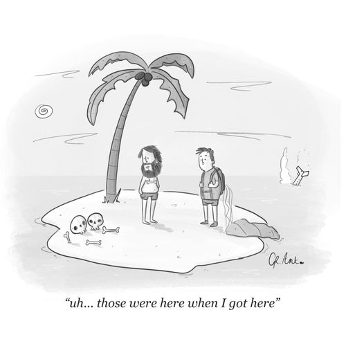 "uh... those were here when I got here."
