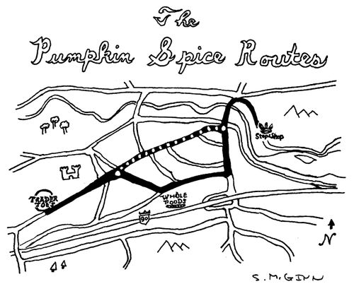 The Pumpkin Spice Routes
