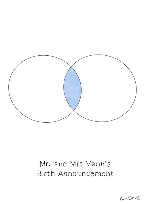 Mr. and Mrs. Venn's Birth Announcement
