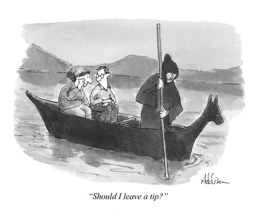 "Should I leave a tip?"