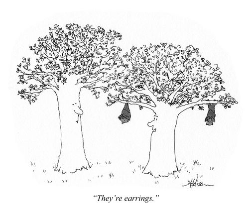 "They're earrings."