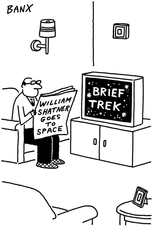 William Shatner Goes To Space