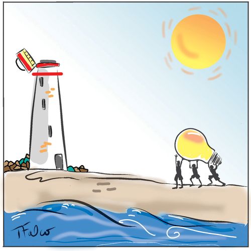 Lighting the Lighthouse
