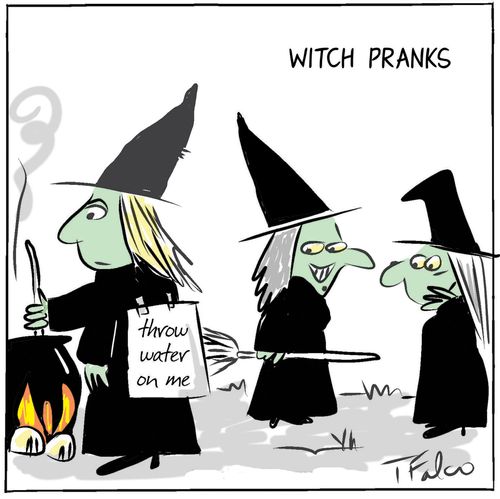 Witch pranks